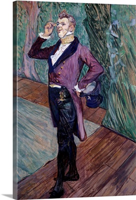 Portrait of Henry Samary of the Comedie Francaise by Henri de Toulouse-Lautrec