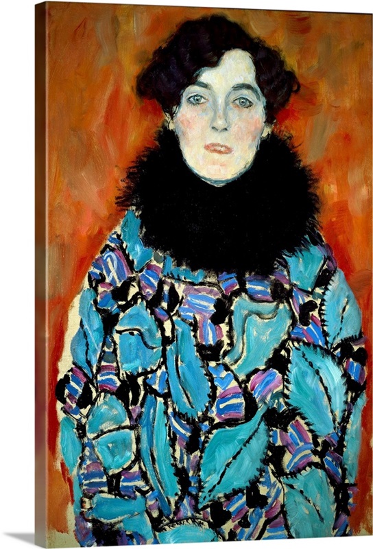 Portrait of Johanna Staude by Gustav Klimt Wall Art, Canvas Prints ...