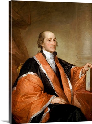 Portrait Of John Jay By Gilbert Stuart
