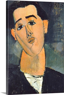 Portrait Of Juan Gris By Amedeo Modigliani