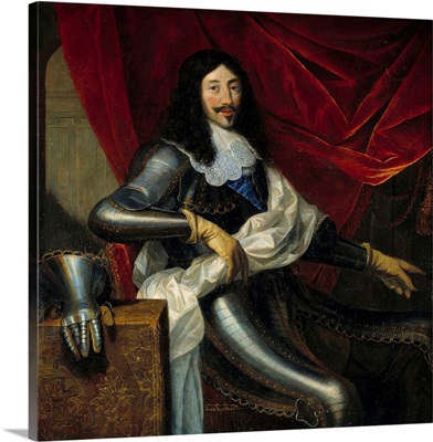 Portrait of Louis XIII of France, by Justus Van Egmont