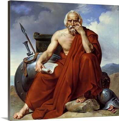 Portrait of Lycurgus, legislator of Sparta by Merry Joseph Blondel