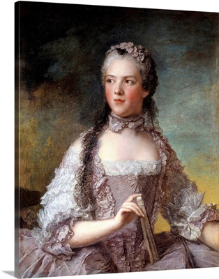 Portrait of Madame Adelaide de France by Jean-Marc Nattier