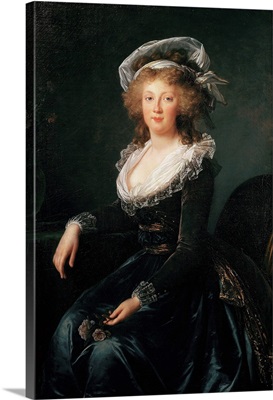 Portrait of Maria Theresa of Naples and Sicily by Elisabeth Vigee-Lebrun