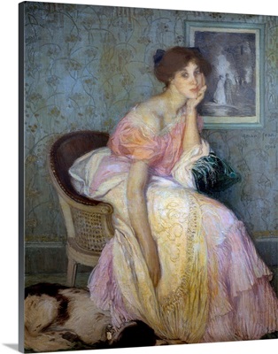 Portrait of Miss Ella Carmichael by Edmond Francois Aman-Jean
