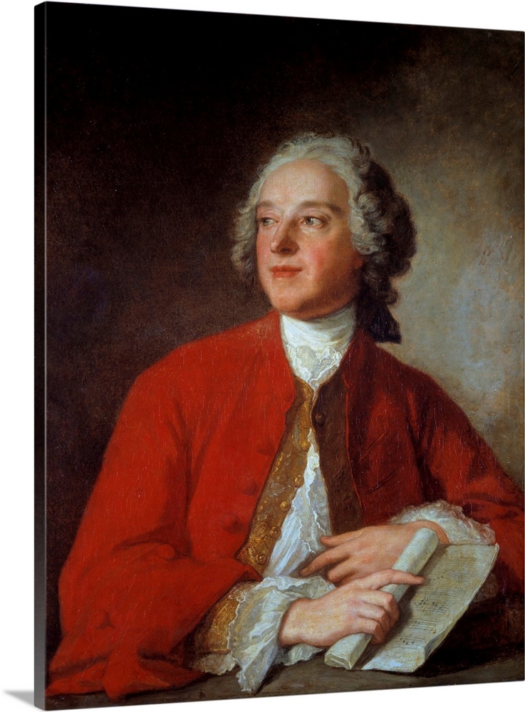 Portrait of Pierre Augustin Caron de Beaumarchais (1732-1799), French writer and playwright - after Jean Marc (Jean-Marc) ...