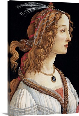 Portrait Of Simonetta Vespucci As A Nymph By Sandro Botticelli