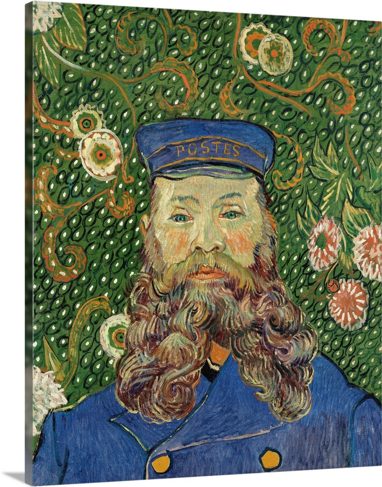 Vincent van Gogh Portrait of Joseph Roulin Arles, early 1889 Oil on canvas 25 3/8 x 21 3/4 (64.4 x 55.2 cm) Museum of Mode...