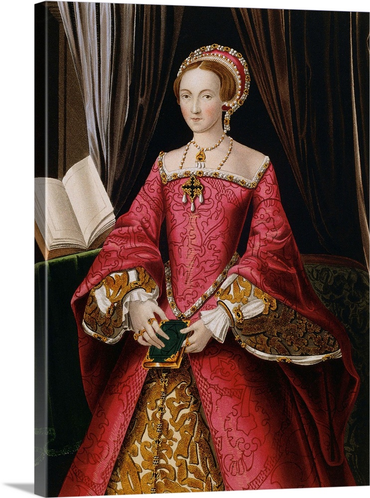 Portrait Print After Elizabeth Tudor
