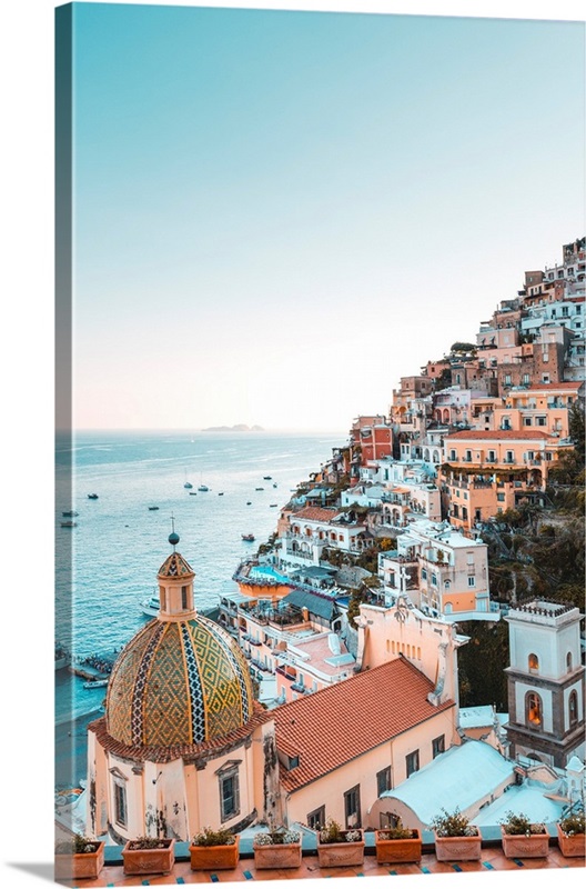 Positano, Amalfi Coast, Italy | Great Big Canvas