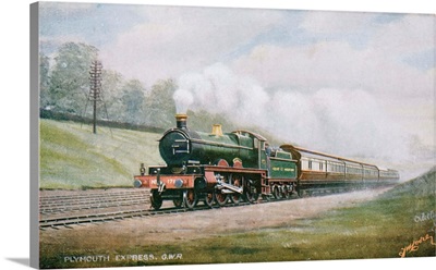 Postcard Of Cornish Riviera Express Of The Great Western Railway