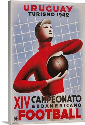 Poster For South American Soccer Tournament