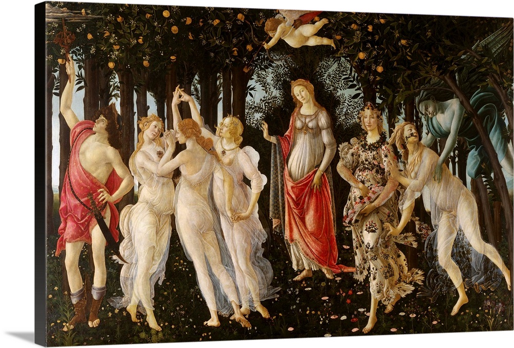 Primavera By Sandro Botticelli