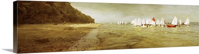 Priory Bay Sailing Panorama