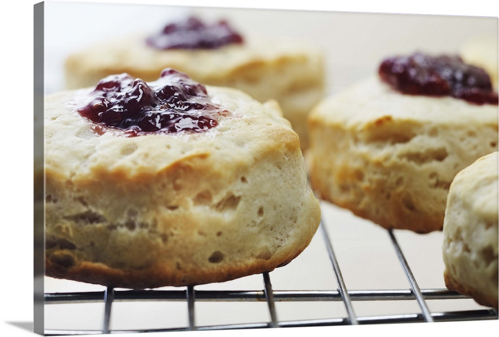 Food, Food And Drink, Buttermilk, Biscuit, Bread, Southern, Raspberry, Fruit, Filling, Baking Sheet, Hot,