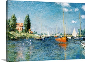 Red Boats, Argenteuil image thumbnail
