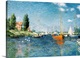 image thumbnail of Red Boats, Argenteuil