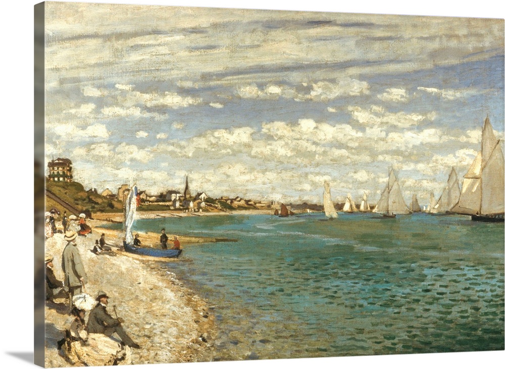 Regatta At Sainte-Adresse