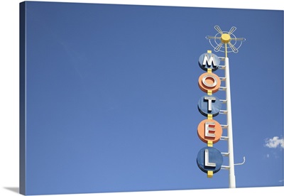 Retro Motel Sign Route 66