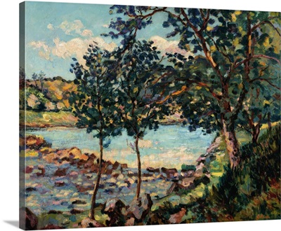 River Landscape By Jean-Baptiste-Armand Guillaumin