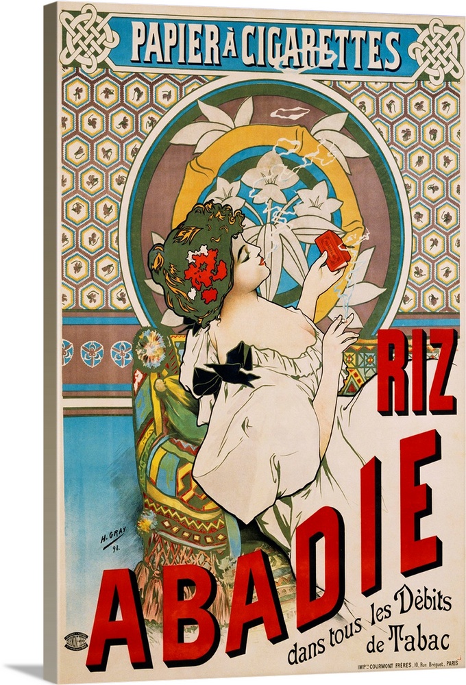 Riz Abadie Poster By H. Gray