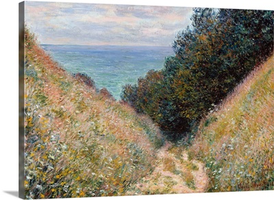 Road At La Cavee, Pourville By Claude Monet