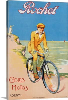 Rochet Cycles Motos Poster