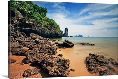 Rock formations of Rai Lay beach