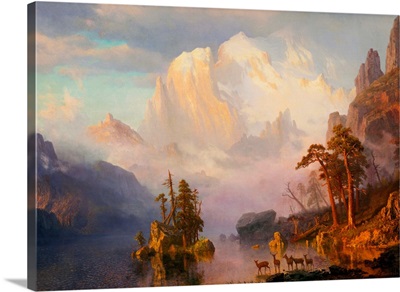 Rocky Mountains By Albert Bierstadt