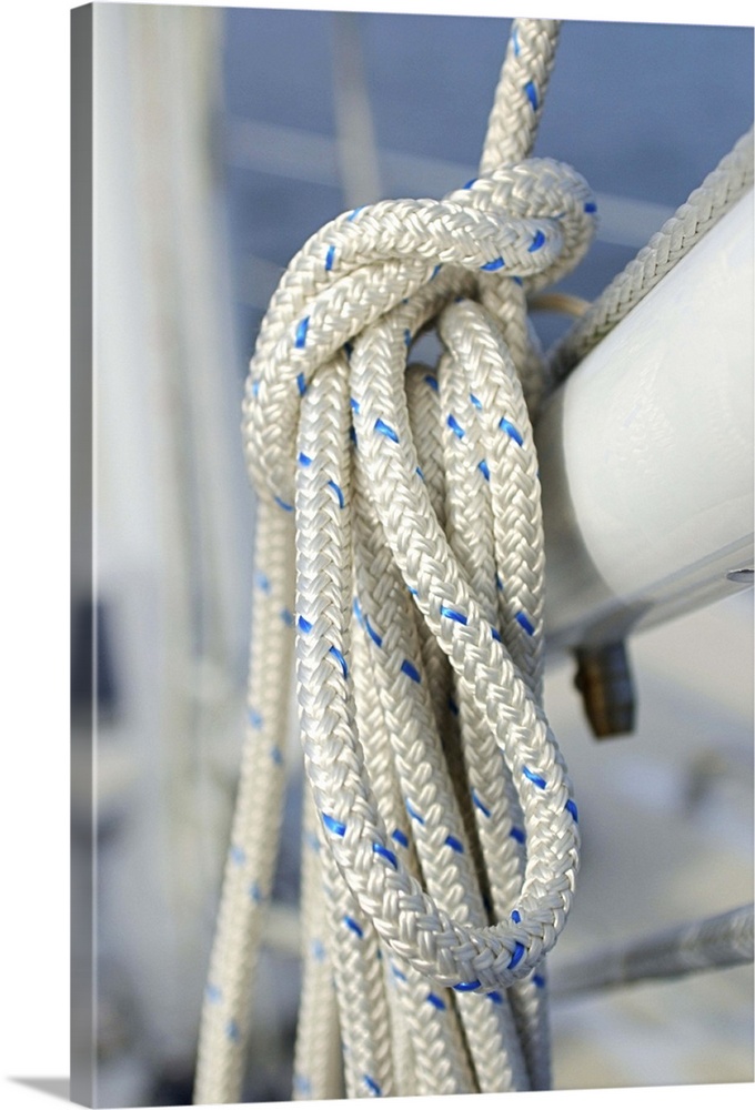 Rope on sailboat
