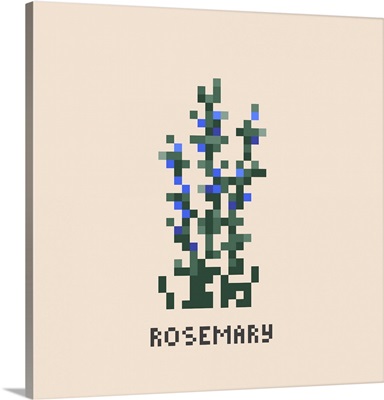 Rosemary Bush Pixel Art