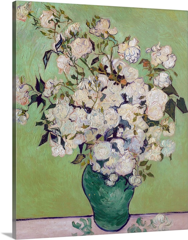 Roses By Vincent Van Gogh Wall Art, Canvas Prints, Framed ...