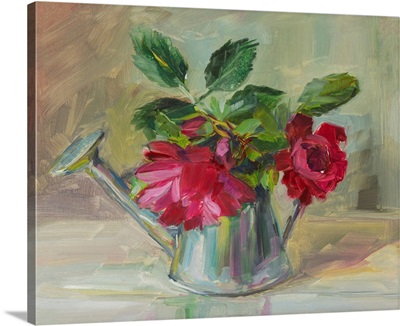 Roses In A Vase