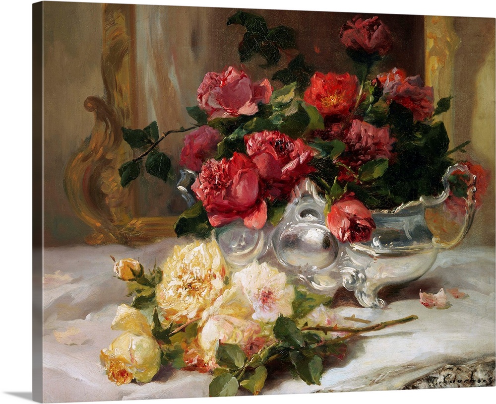 Roses On A Dressing Table