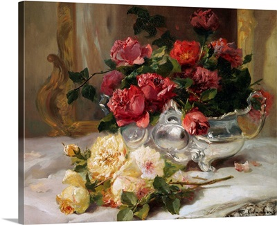Roses On A Dressing Table