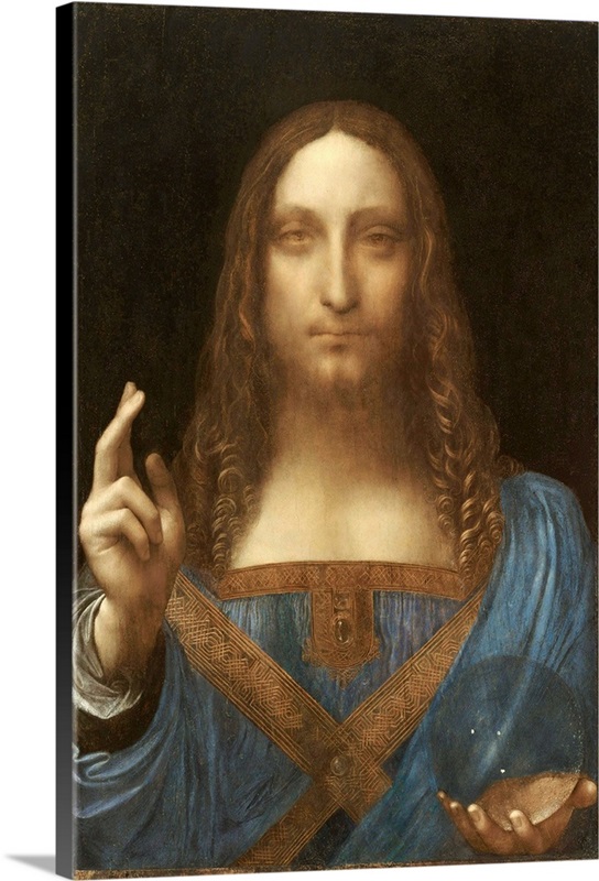 Salvator Mundi Attributed To Leonardo Da Vinci Great Big Canvas