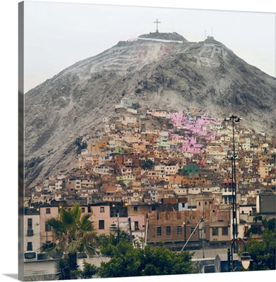 San Cristobal Hill in Lima.