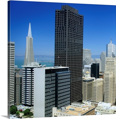 San Francisco Skyline of Financial District, San Francisco, CA