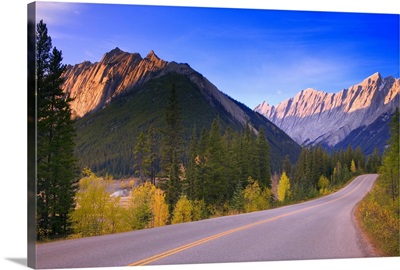 Scenic mountain road