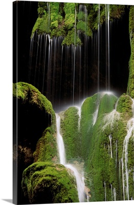 Schleierfaelle Waterfall In Bavaria