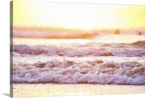 Sea sunset in Cornwall, Trebetherick, Polzeath image thumbnail