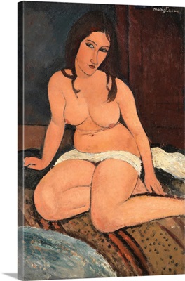 Seated Nude By Amedeo Modigliani