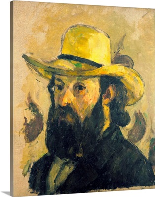 Self-Portrait In A Straw Hat