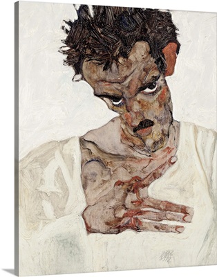 Self-Portrait With Lowered Head