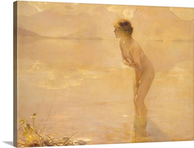 September Morn By Paul Chabas
