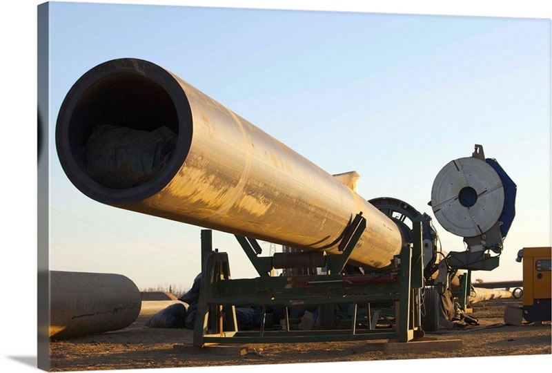 Sewer pipe fabrication equipment Great Big Canvas