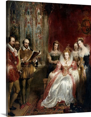 Shakespeare Reading To Queen Elizabeth I