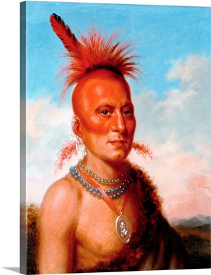 Sharitarish (Wicked Chief), Pawnee By Charles Bird King