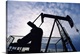 image thumbnail of Silhouette of oil derrick