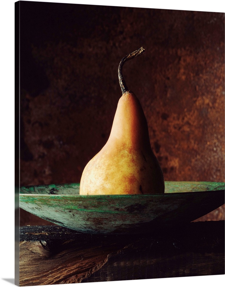 Single Pear In Bowl